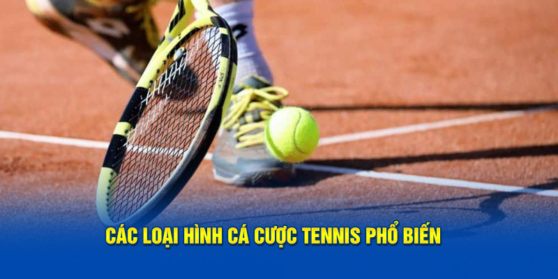  Các loại hình cá cược tennis phổ biến nhất hiện nay